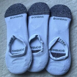 (3) Bombas Unisex No Show Cushioned Socks